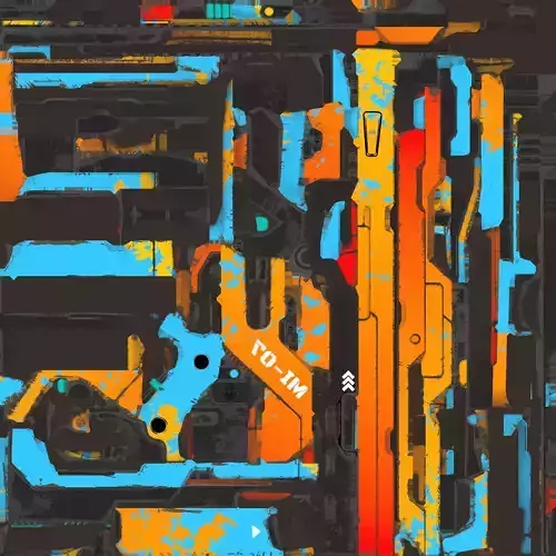 Weapon orange and grenade launcher