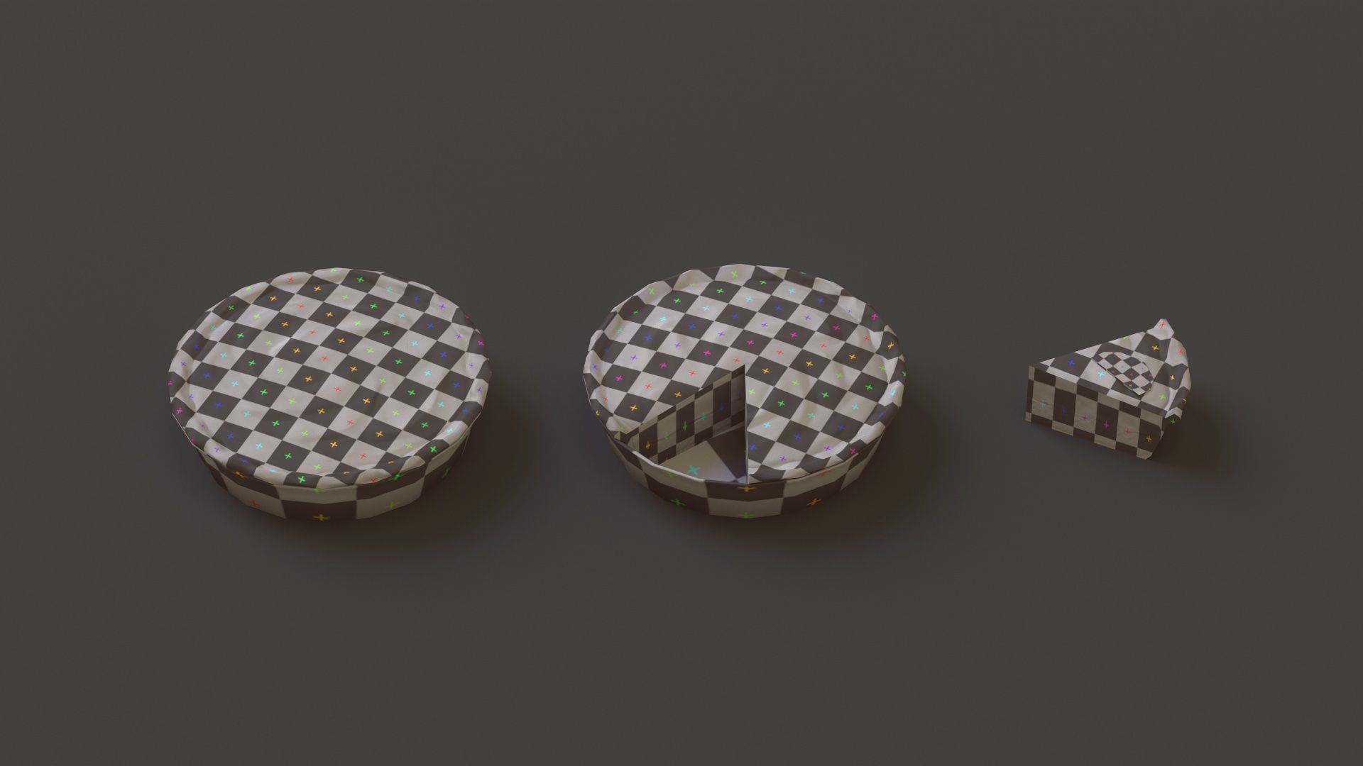 Lemon Pie G79 Low-poly 3D model_13