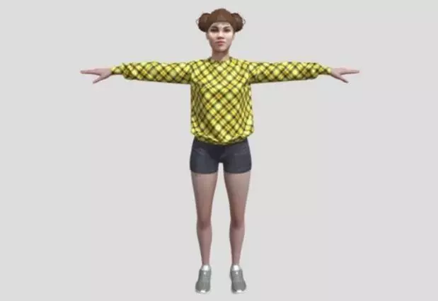 Lil Miquela 3D model