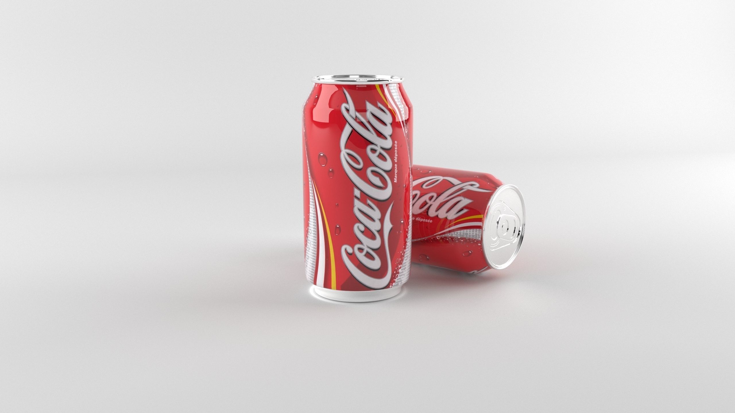 Coca-Cola 330ml Can 3D Model 3D model_5