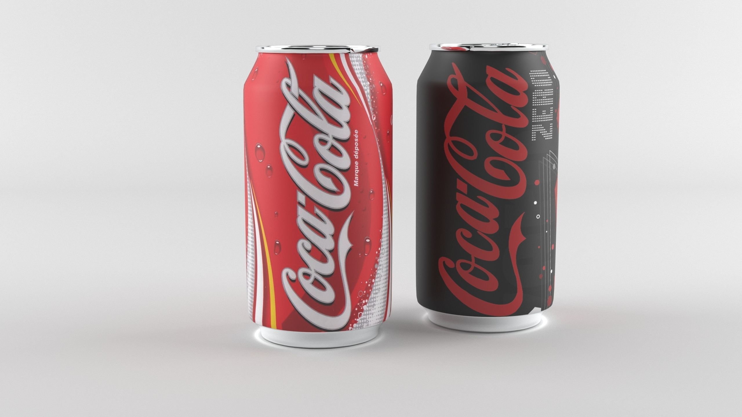 Coca-Cola 330ml Can 3D Model 3D model_6