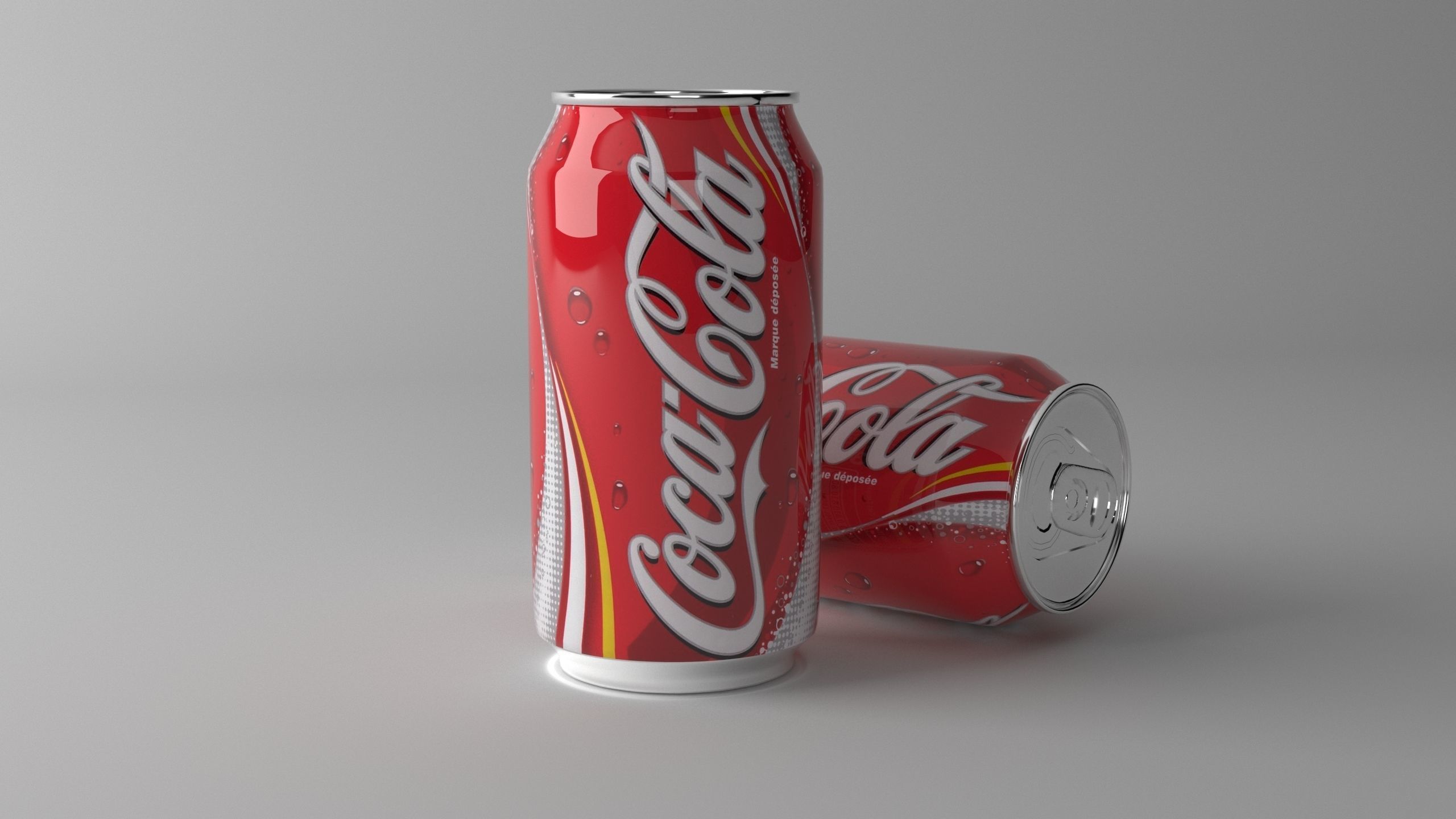 Coca-Cola 330ml Can 3D Model 3D model_2