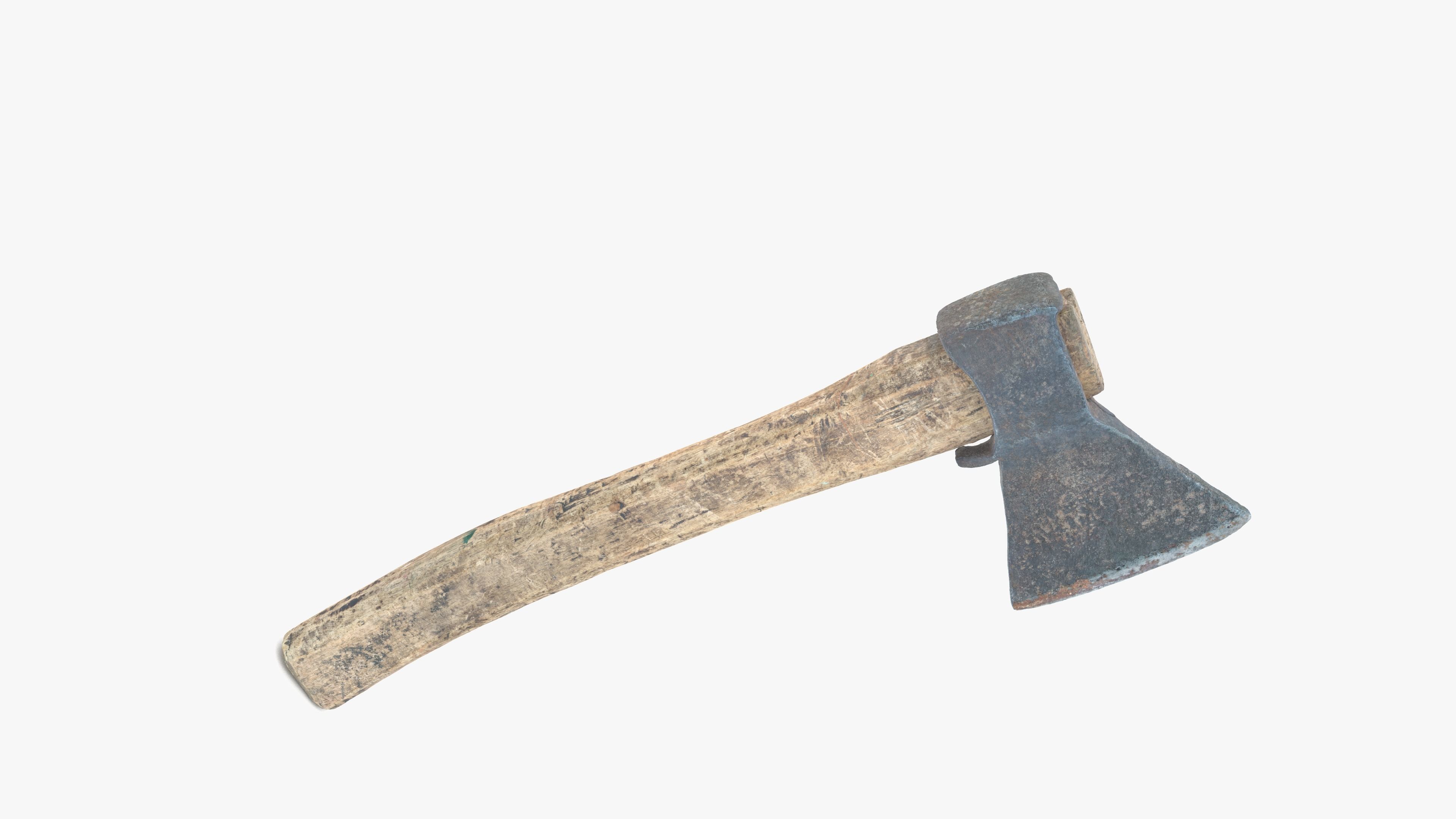  Axe Little Low-poly 3D model_18