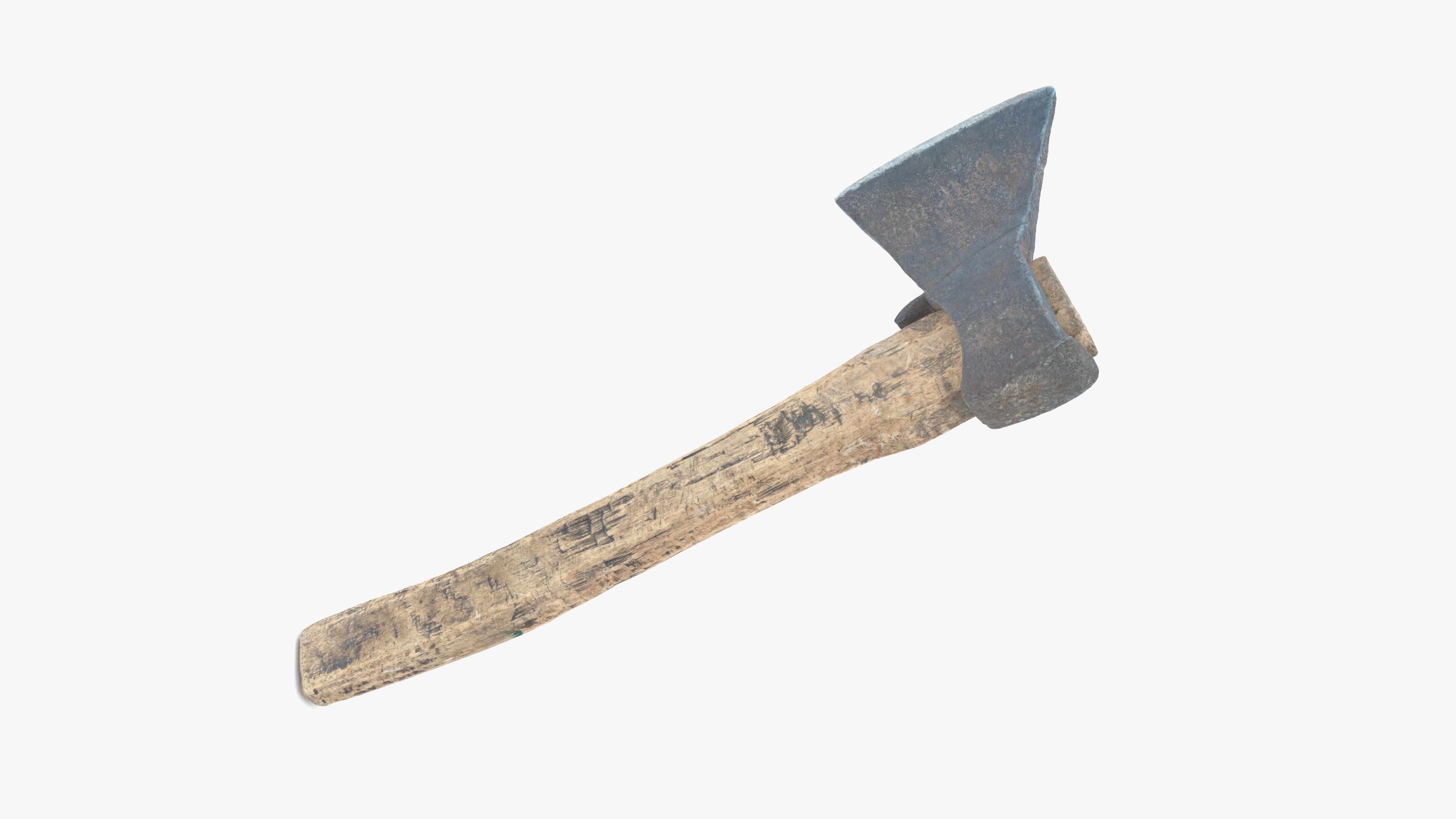  Axe Little Low-poly 3D model_20