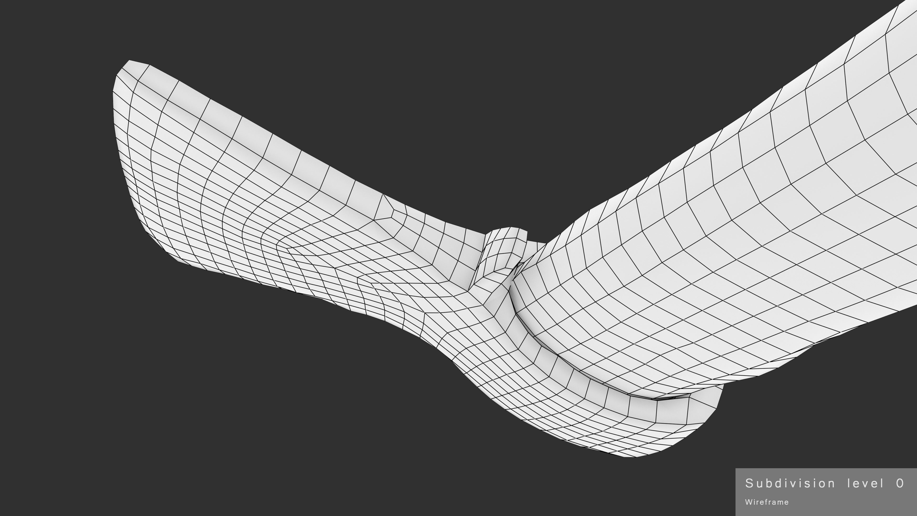  Axe Little Low-poly 3D model_36