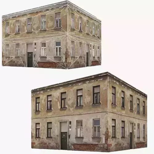 Old 3 Side Building