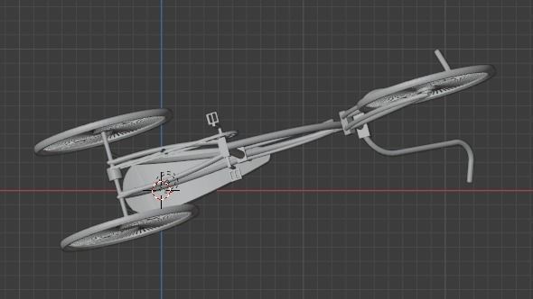 Bicycle 3wheel  Free 3D print model_6