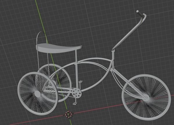 Bicycle 3wheel  Free 3D print model_7