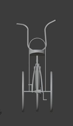 Bicycle 3wheel  Free 3D print model_2