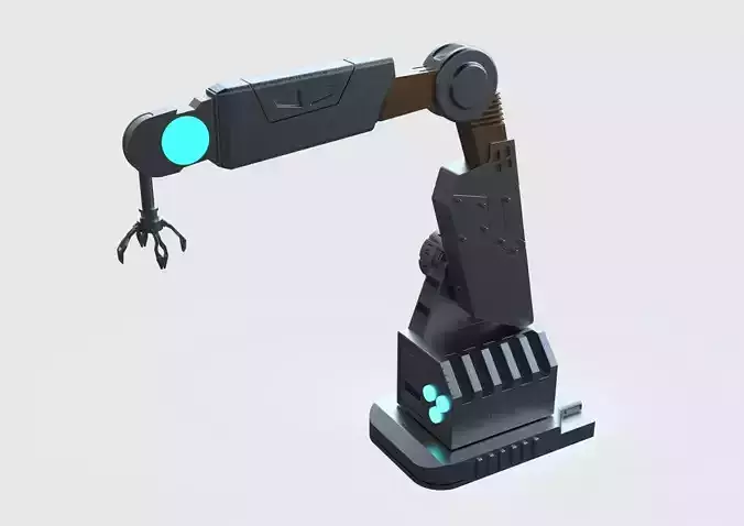 mechanical arm scifi robotic 