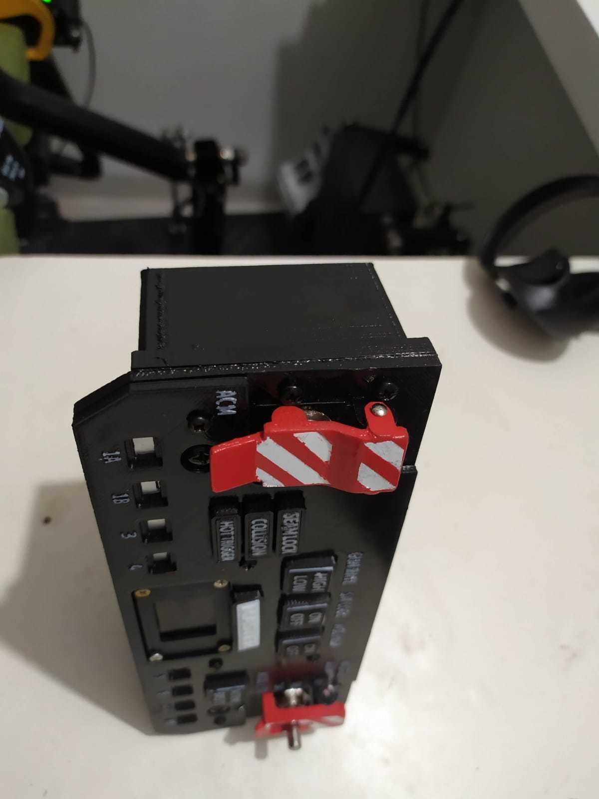 3D printable F-14 ACM panel with electronics compatible 3D print model_1