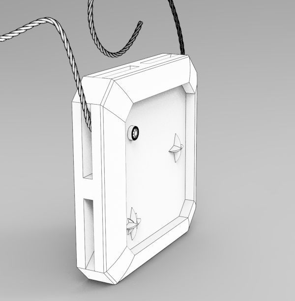 Taurus Pendant 3D print model_27