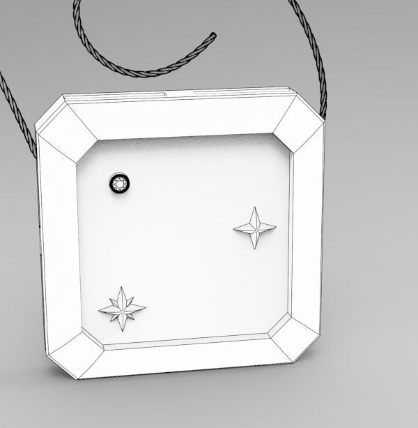 Pisces Pendant 3D print model_29
