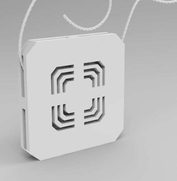 Leo Pendant 3D print model_19