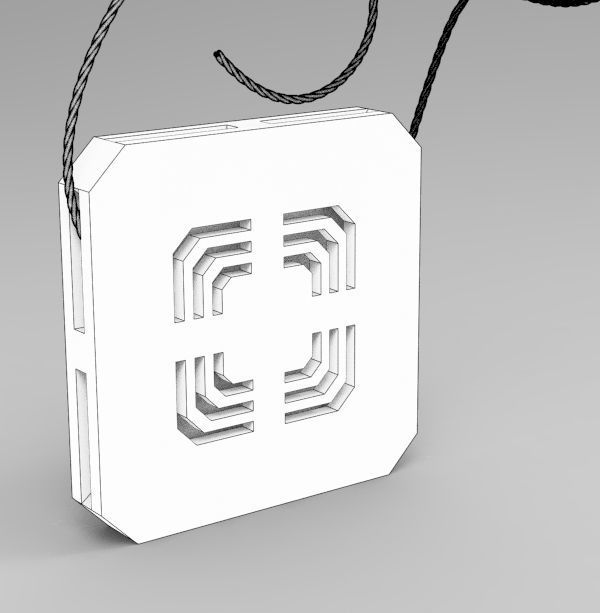 Leo Pendant 3D print model_24