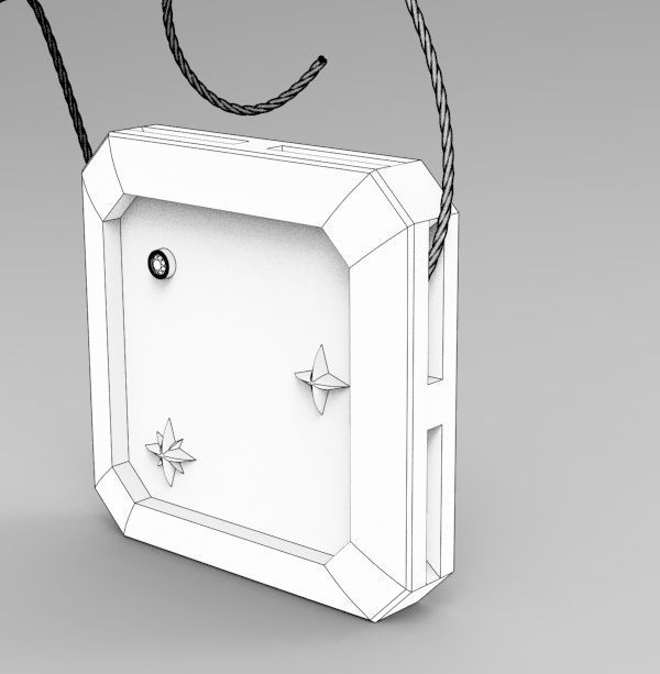 Leo Pendant 3D print model_28