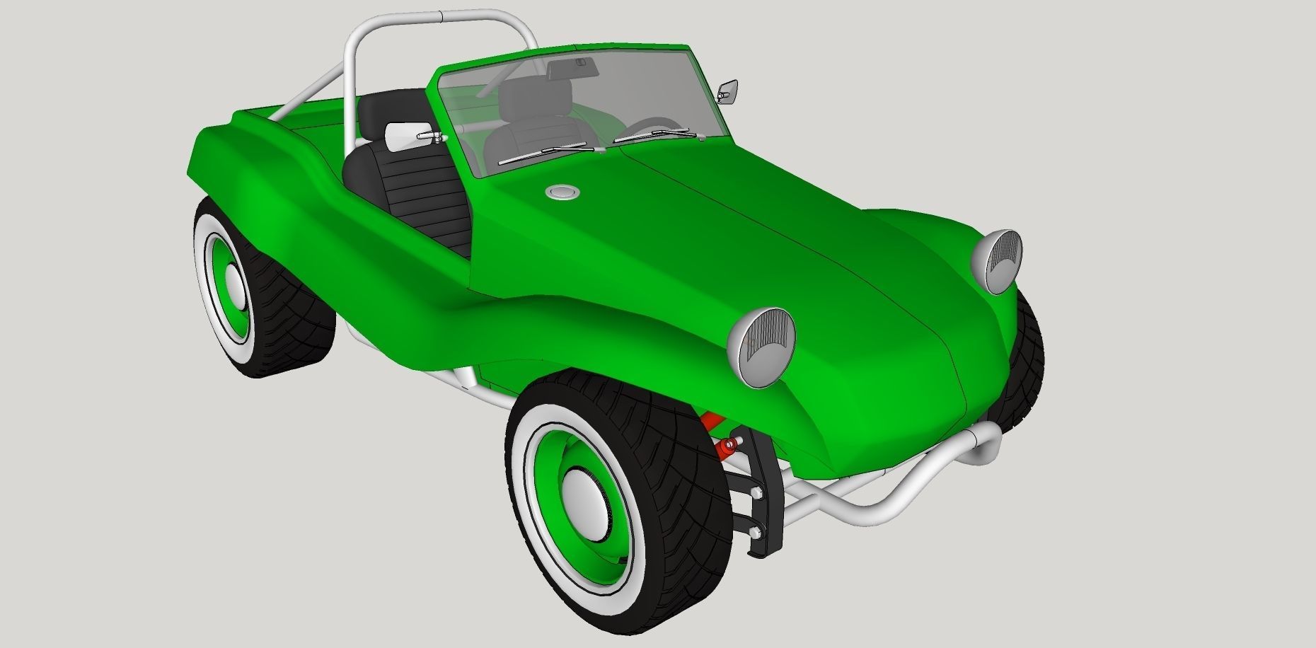 Volkswagen Buggy 3D model_10