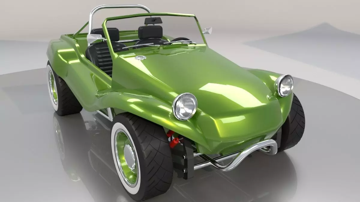 Volkswagen Buggy 3D model_0