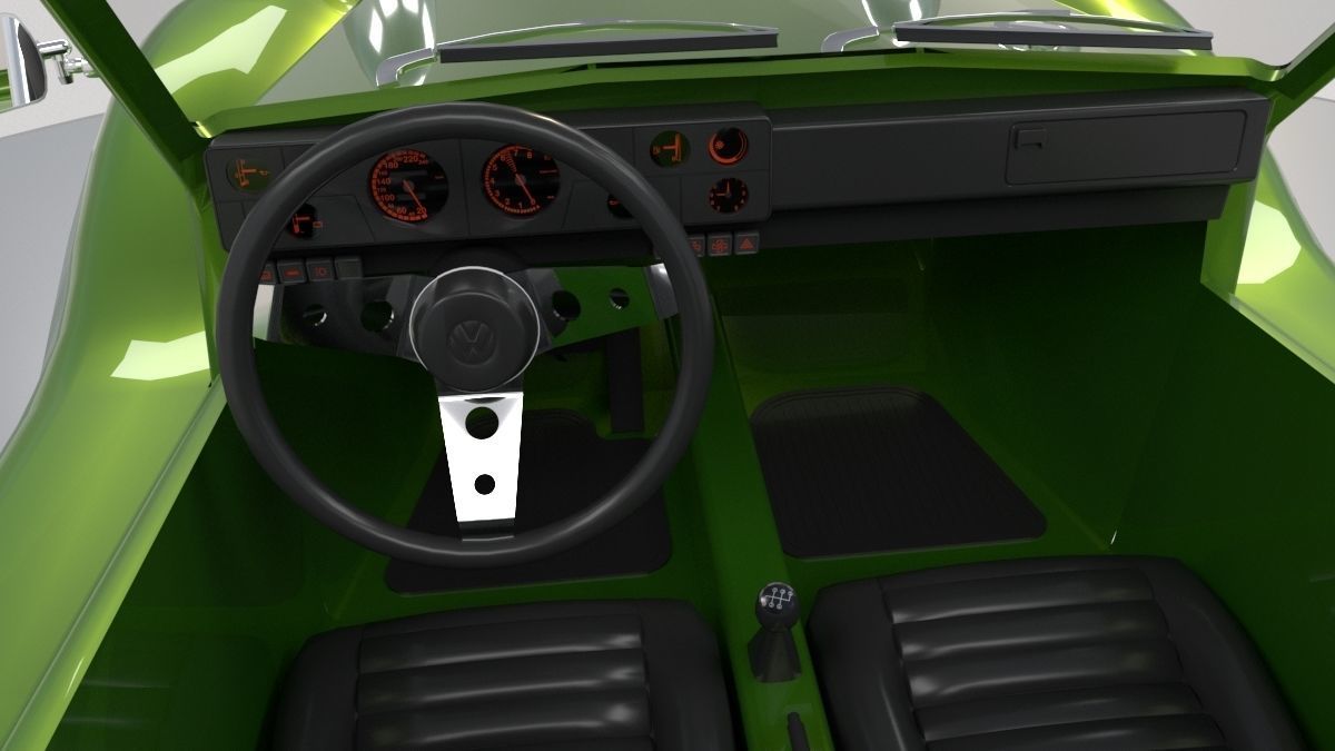 Volkswagen Buggy 3D model_9