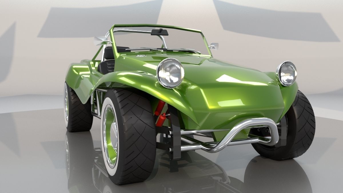 Volkswagen Buggy 3D model_5