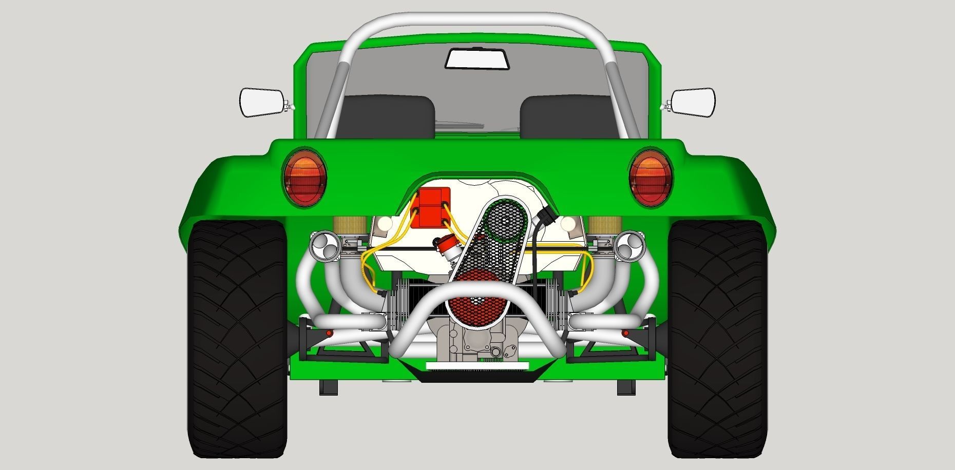 Volkswagen Buggy 3D model_18