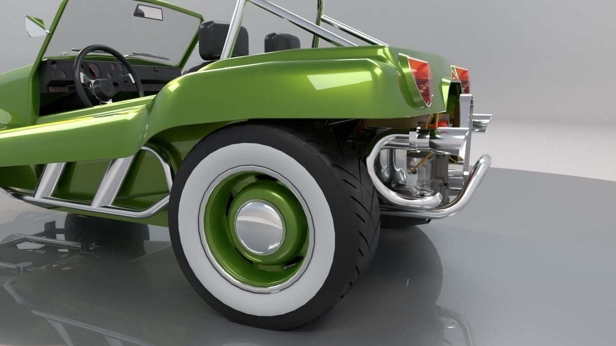 Volkswagen Buggy 3D model_8