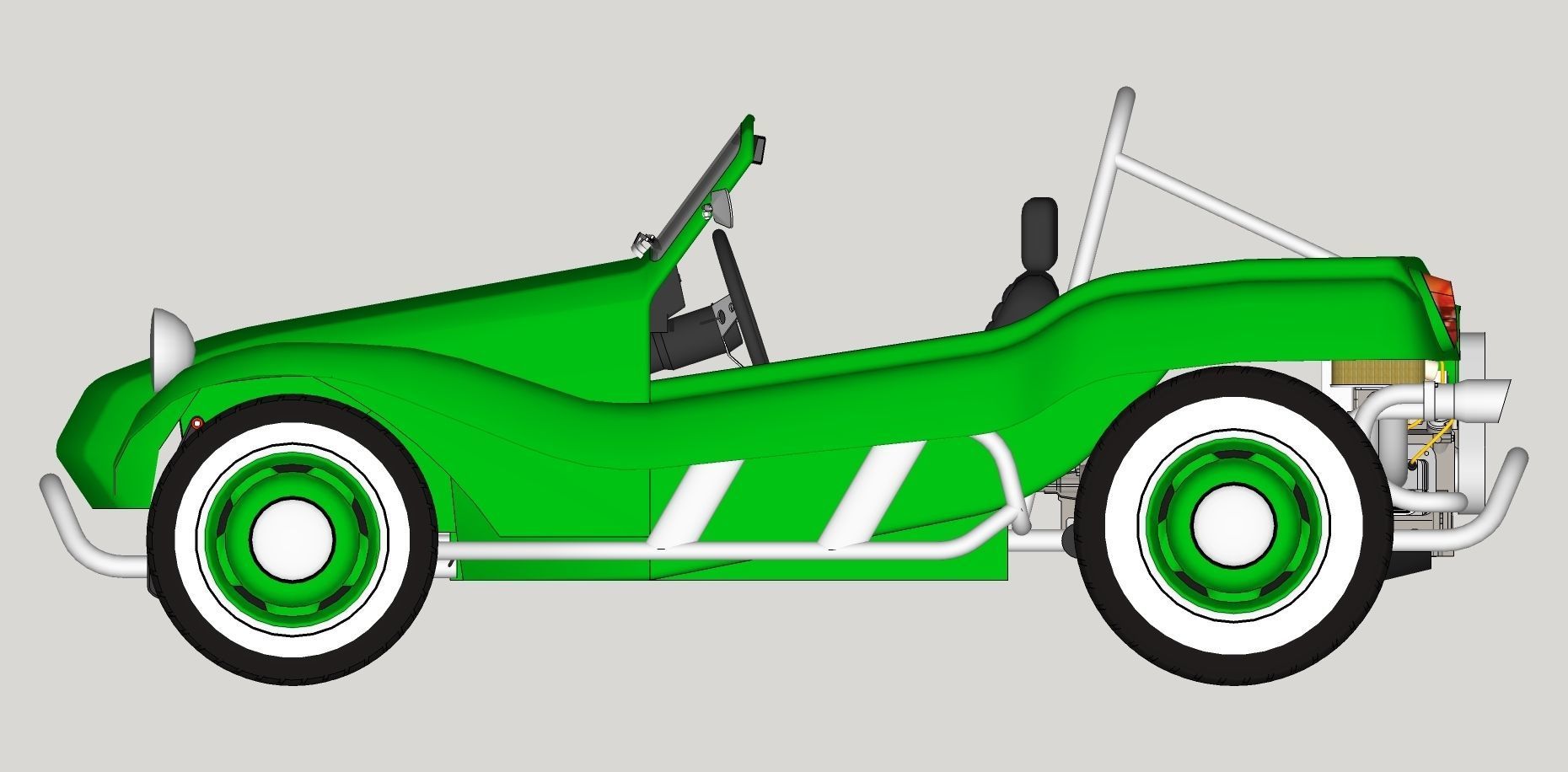 Volkswagen Buggy 3D model_19