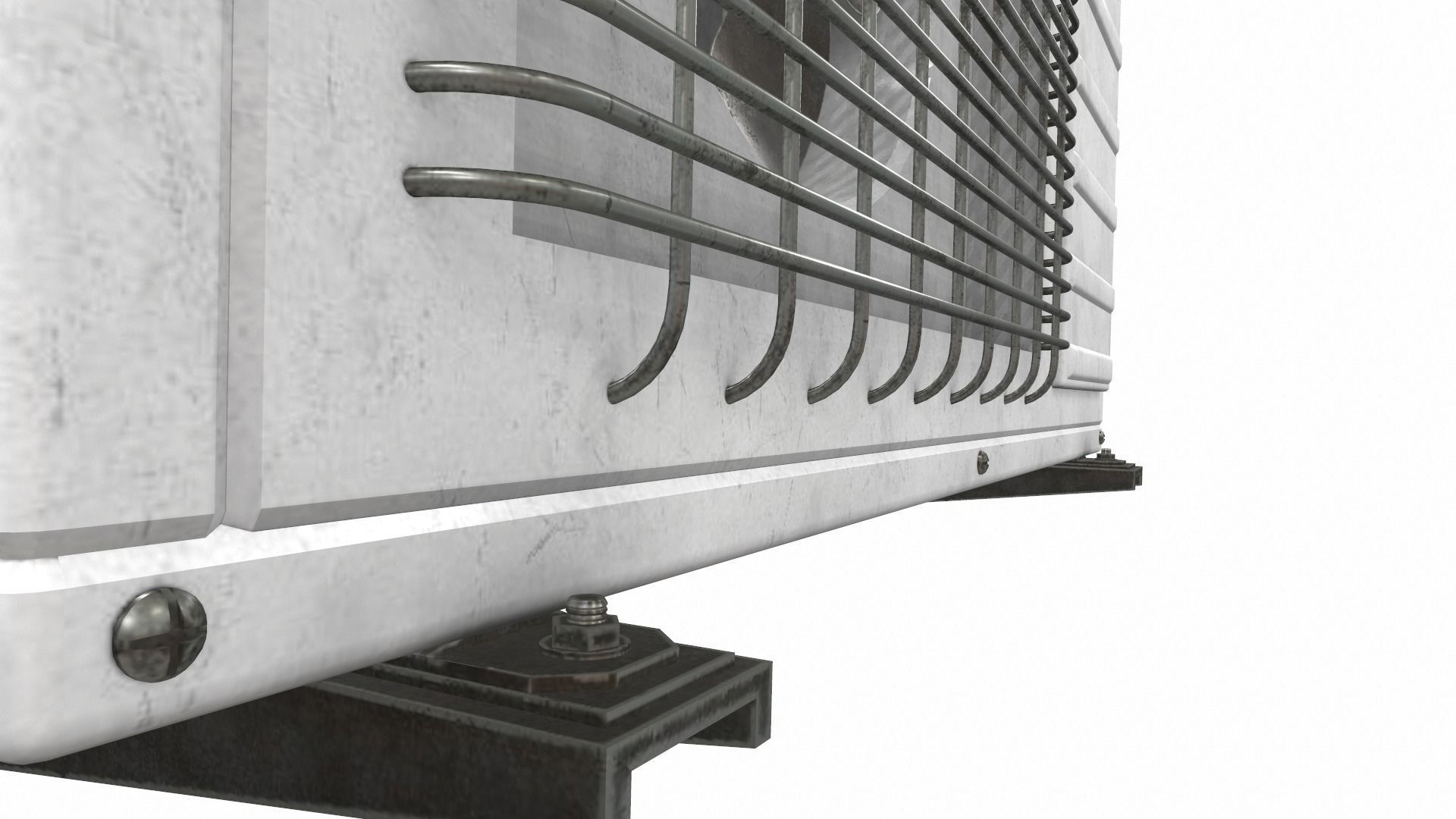 Air conditioner outdoor 6a 3D model_9