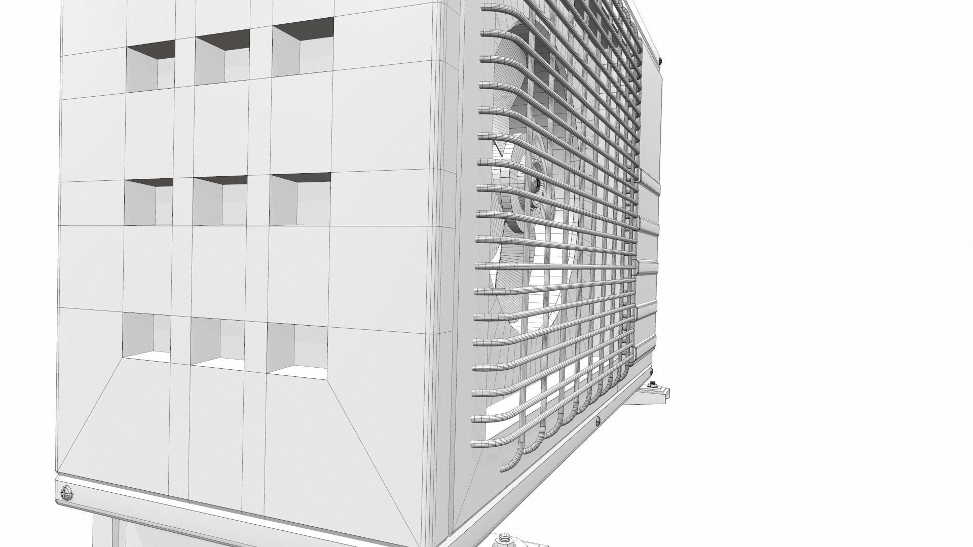 Air conditioner outdoor 6a 3D model_16