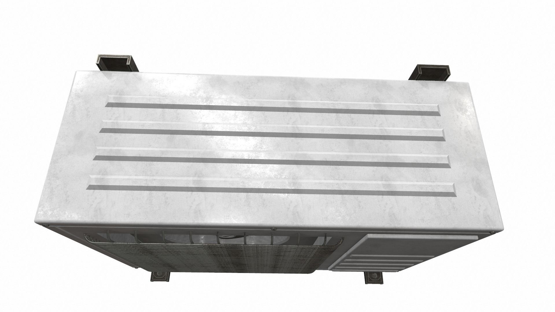 Air conditioner outdoor 6a 3D model_5