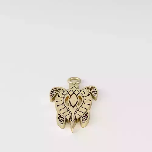 Maori turtle pendant 06