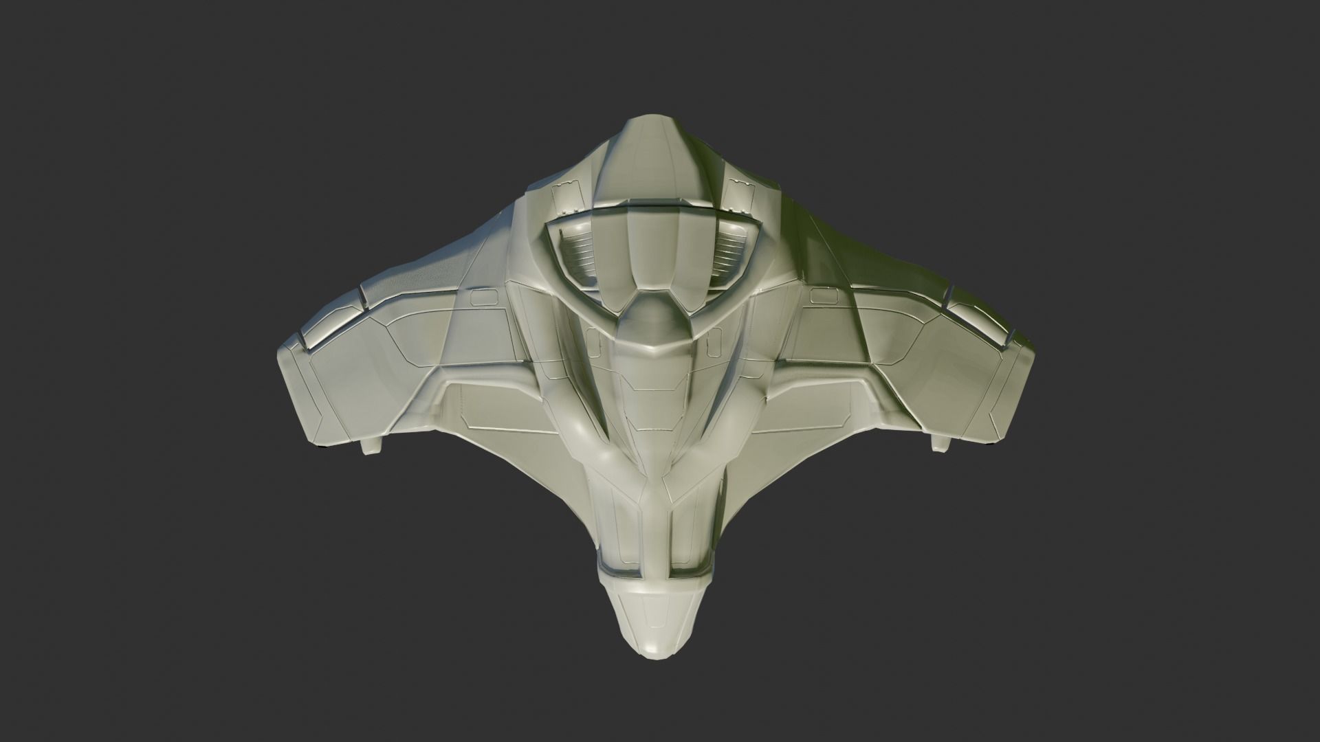 777 SPACESHIP sabioprods3d Low-poly 3D model_12