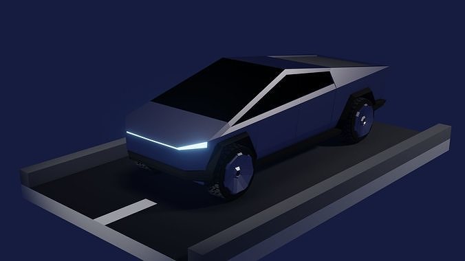 Tesla Cybertruck 3D model Free 3D model