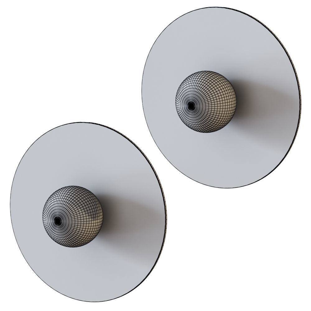 Bola Disc Wall by Pablo Designs 3D model_1