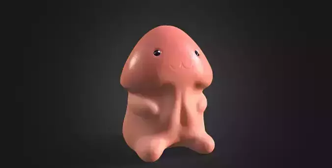 3d penis octopus