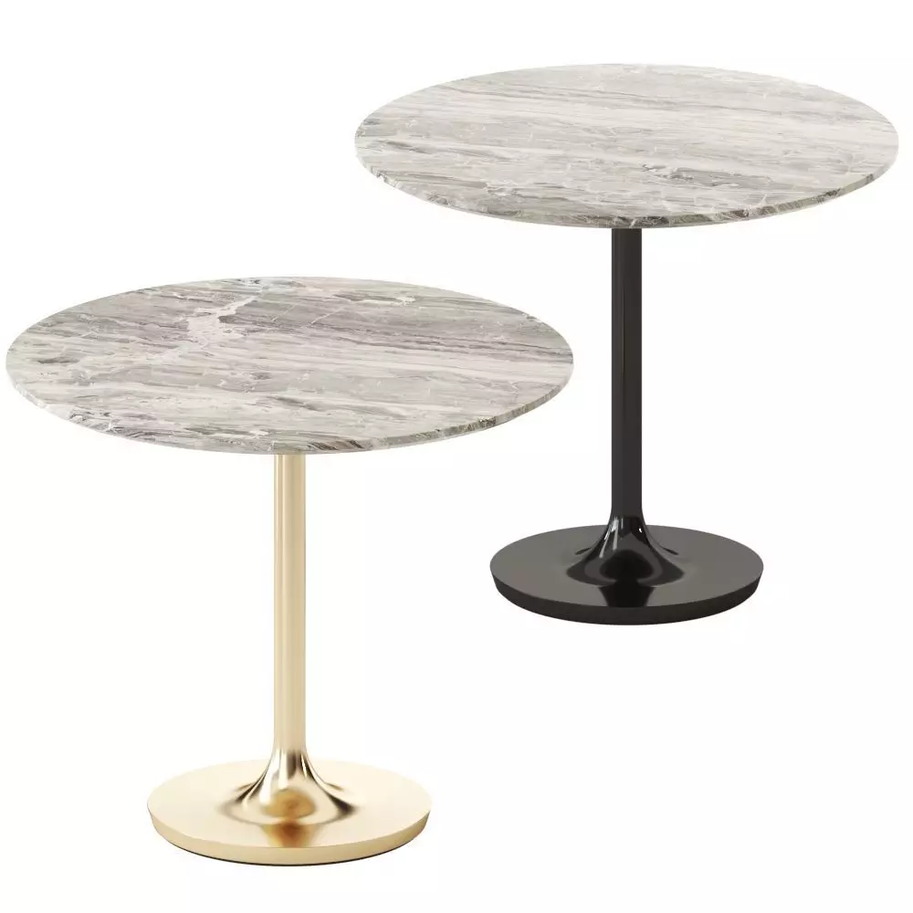 Nero Oval by Crate and Barrel 3D model_0