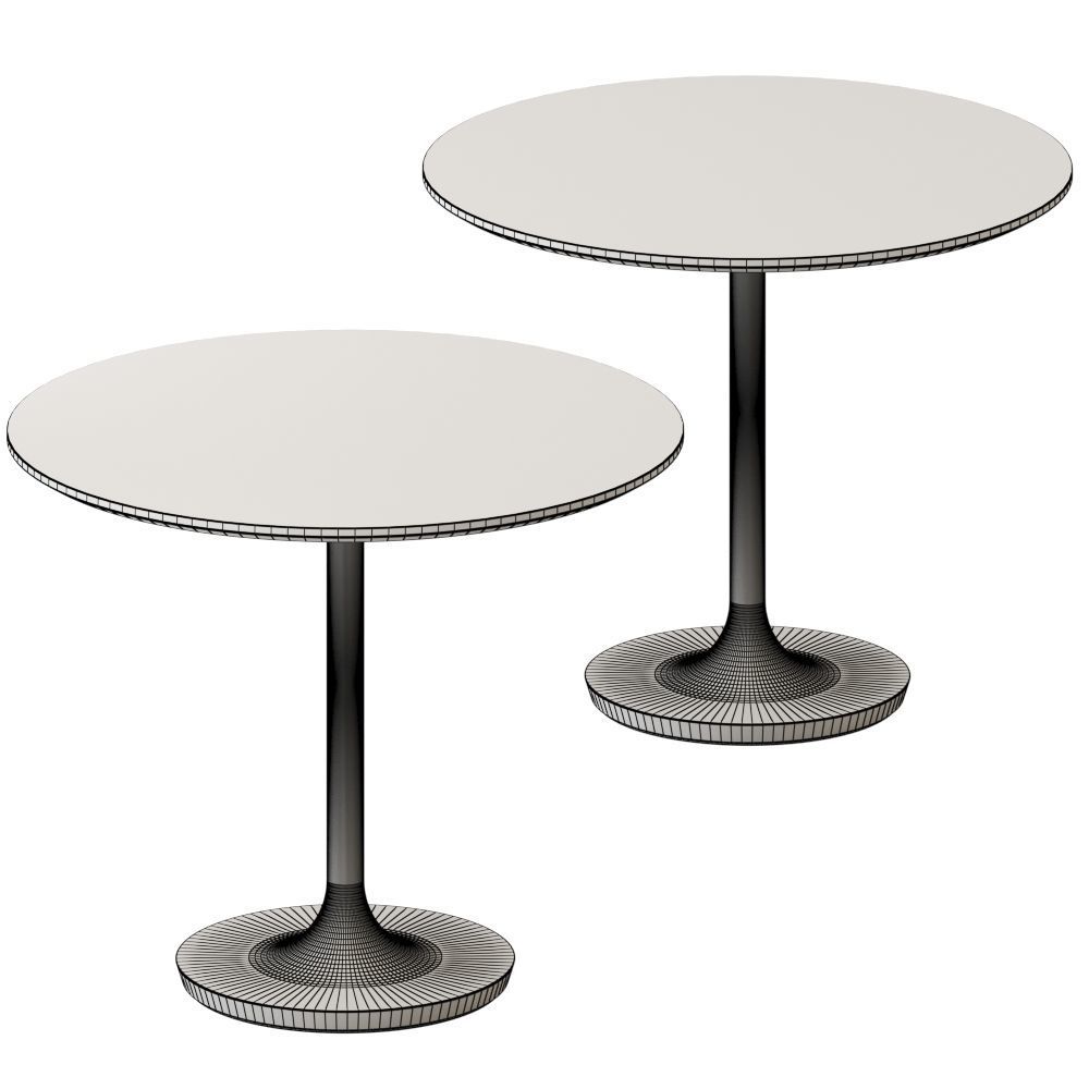 Nero Oval by Crate and Barrel 3D model_1