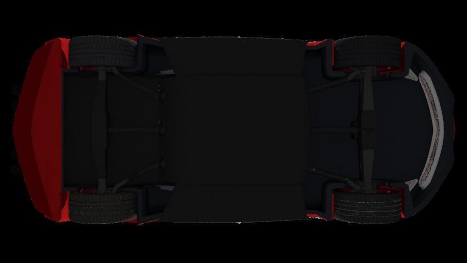 CG Future Car Corvette Model 3D print model_35