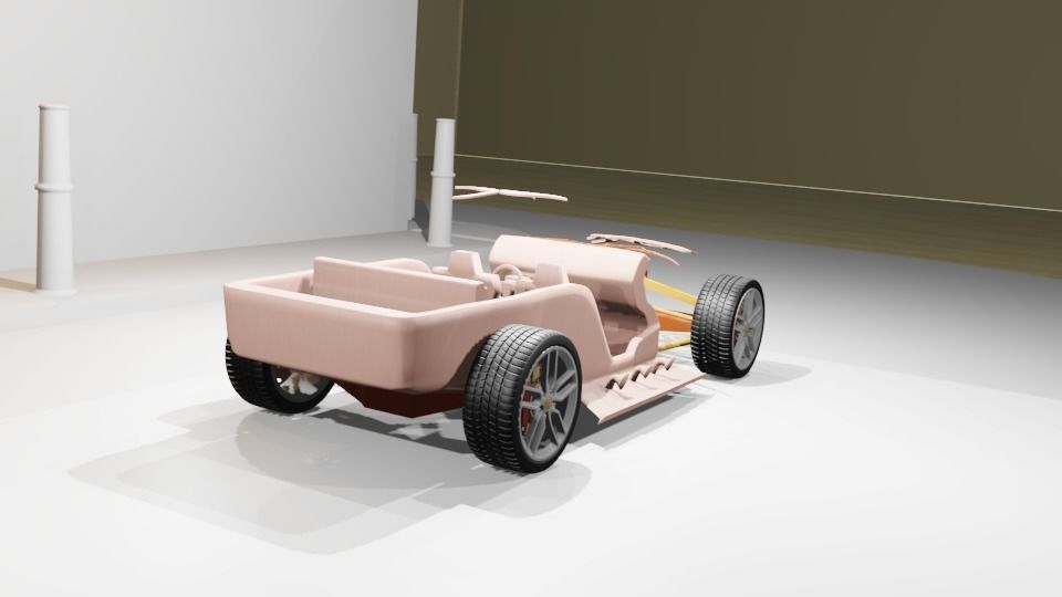 CG Future Car Corvette Model 3D print model_38