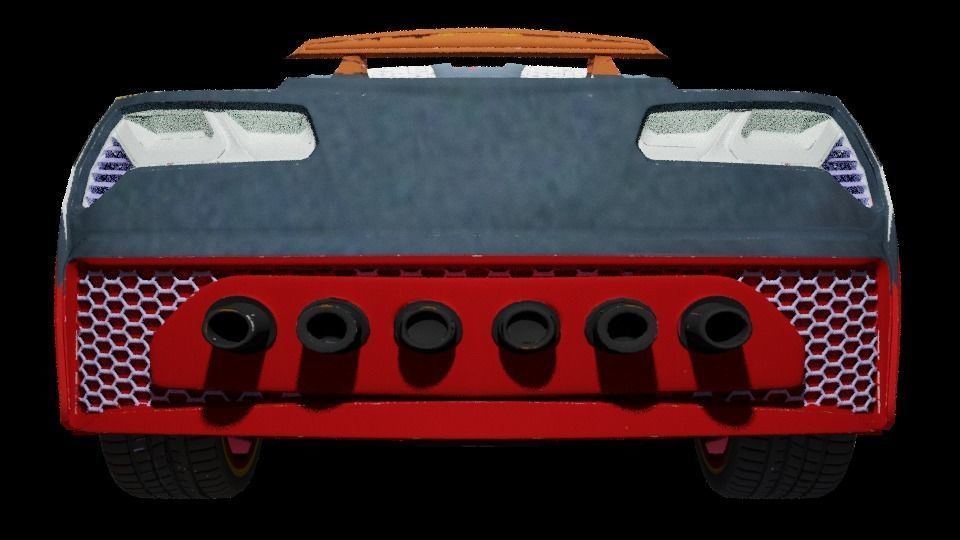 CG Future Car Corvette Model 3D print model_31