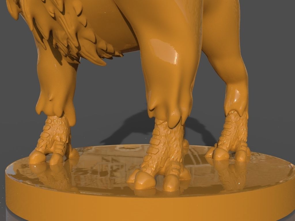 Deer God and ZBrush Timelapse 3D print model_13