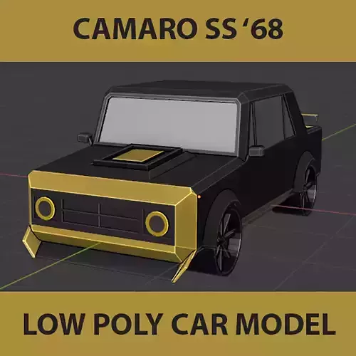 Camaro SS 1968 model car