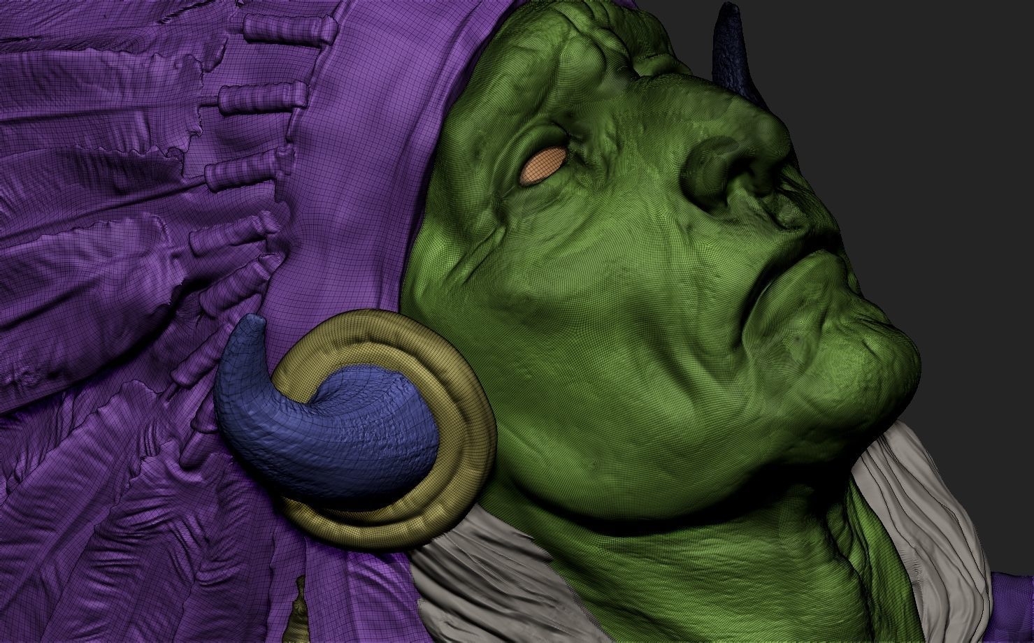 American Native Warrior 3D print model_12