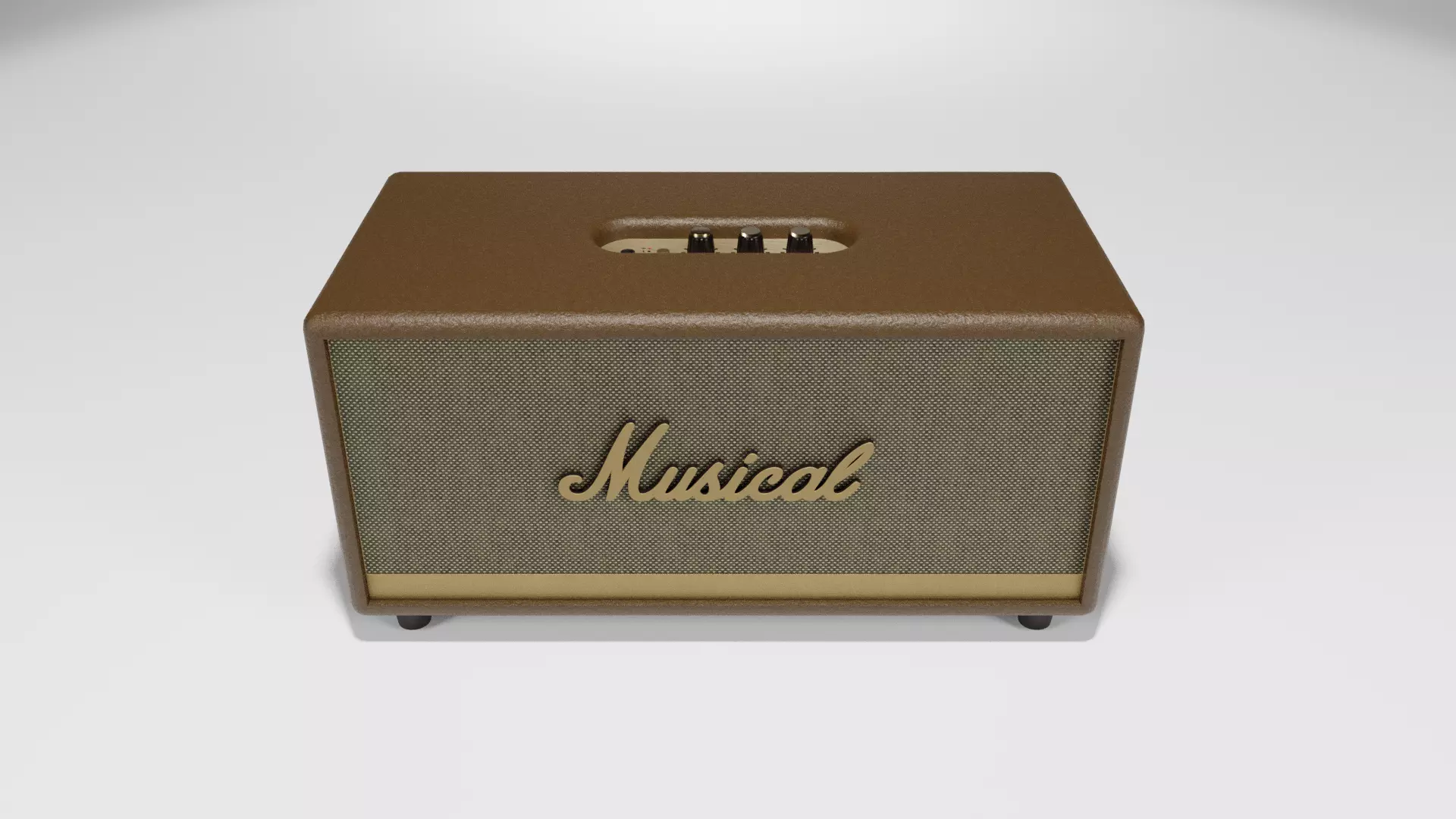 Audio speaker model Free 3D model