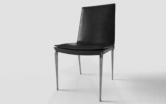 LEATHER DINING CHAIR