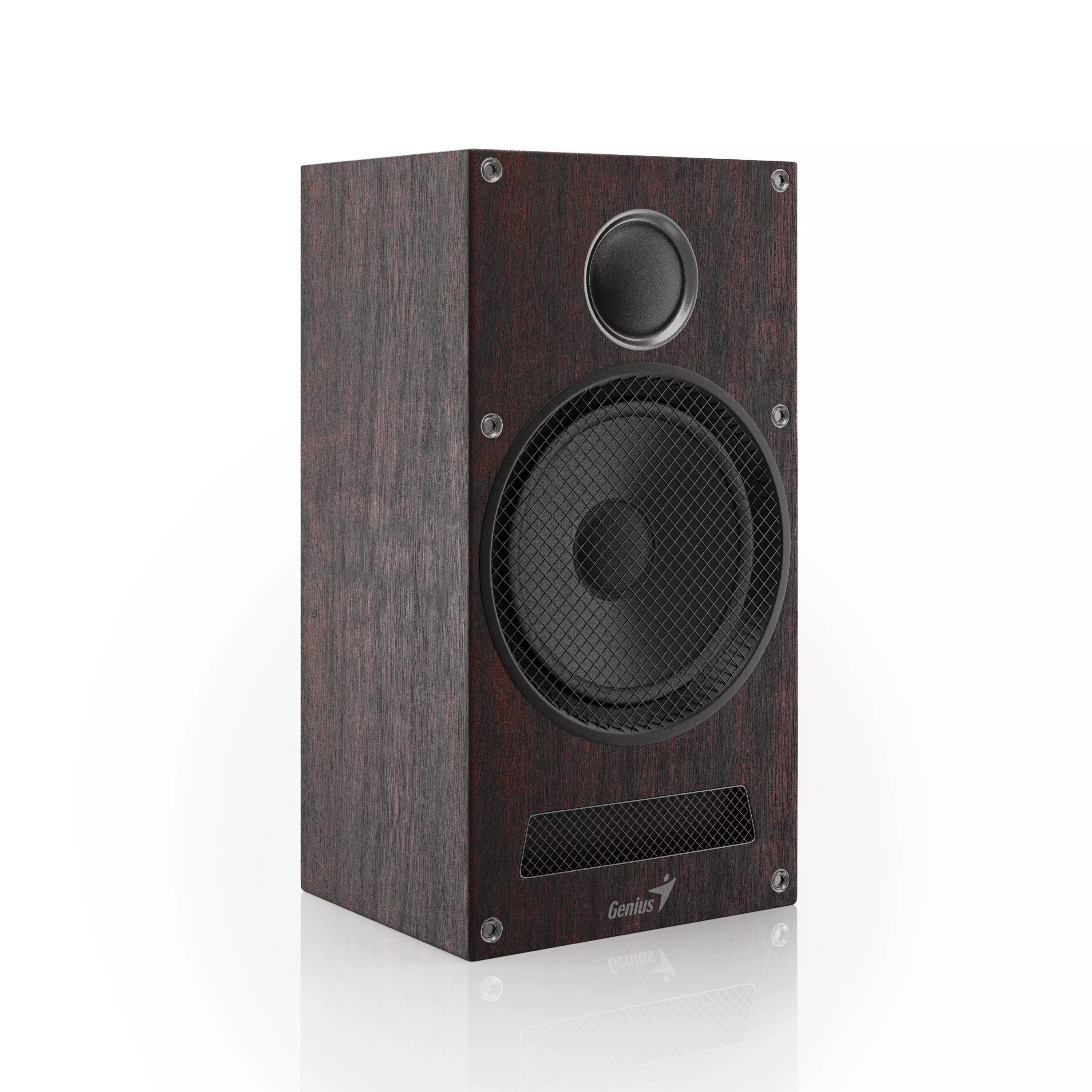 Wooden Speaker 3D model_0