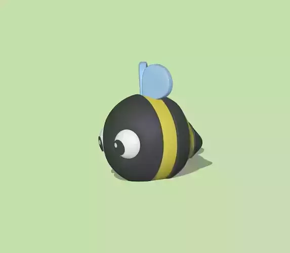 Cute Round Bee 