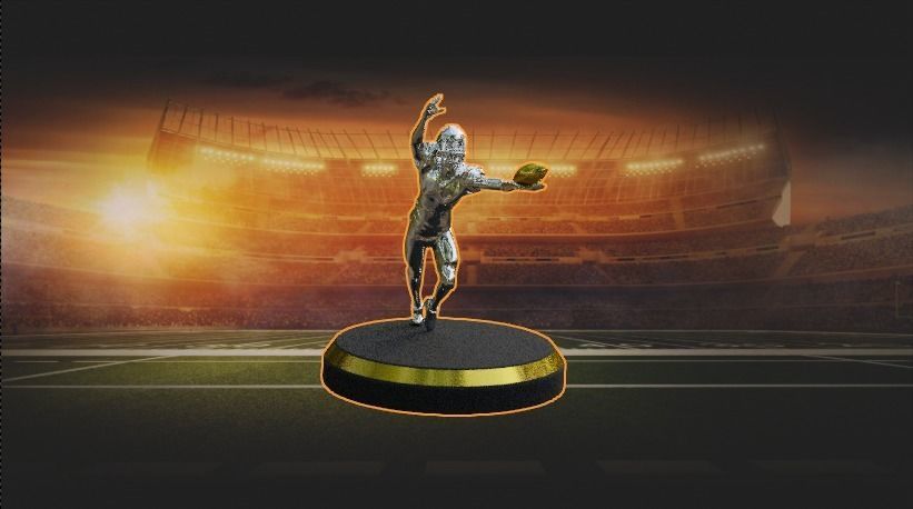 american football trophy 3D model_5