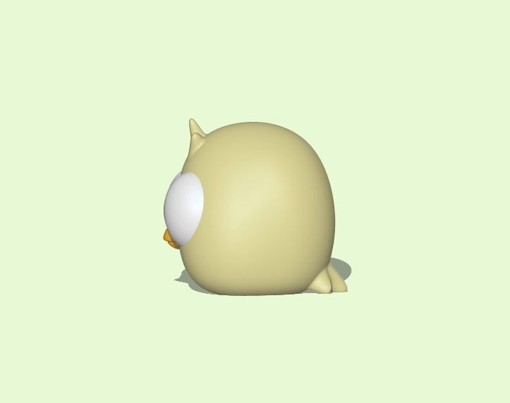 Cute Chick 3D print model_1