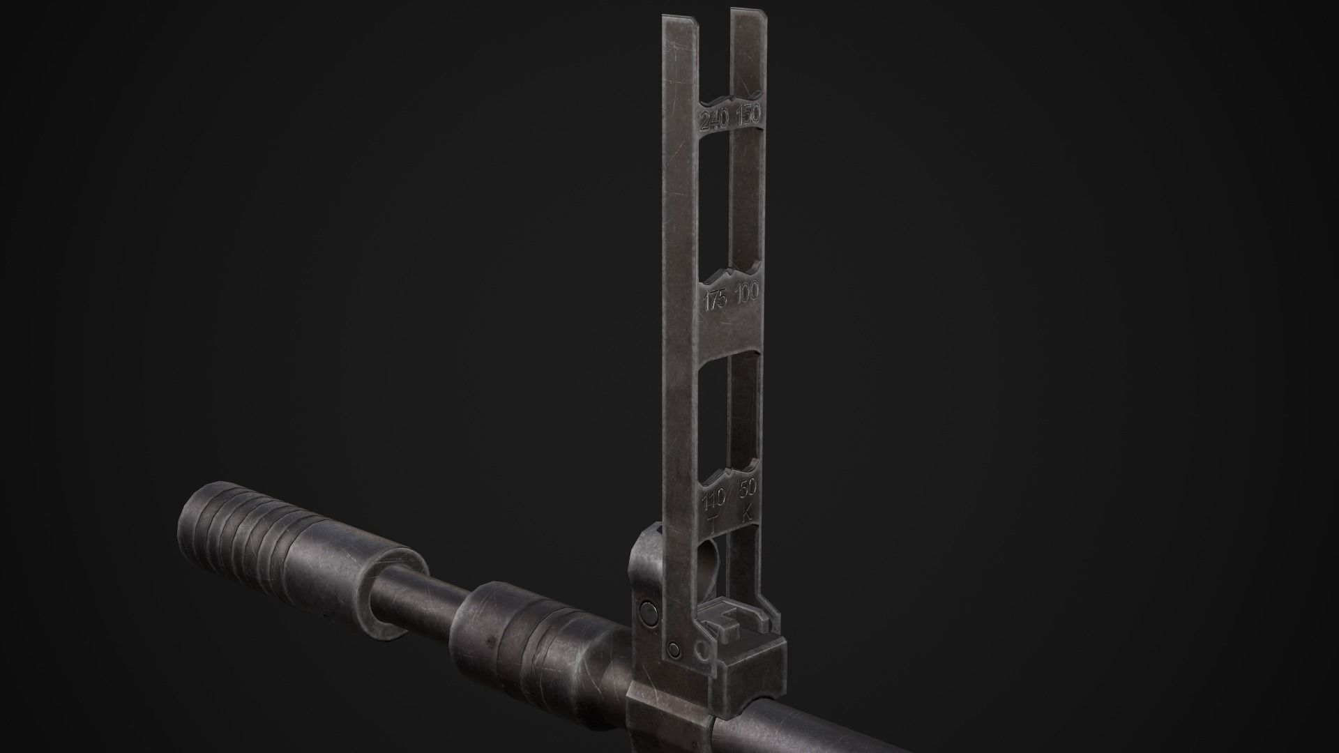 SKS M5966 Low-poly 3D model_18